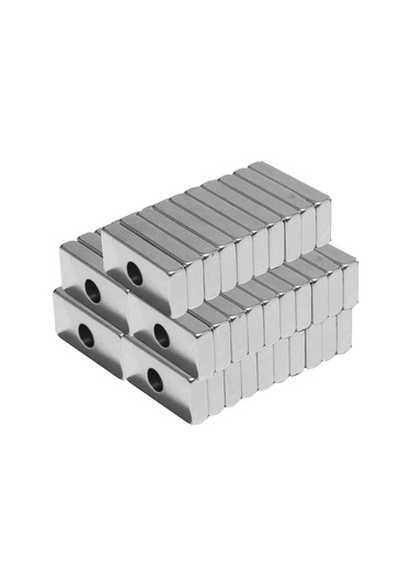 Samdoo 100 Adet 10x1mm N35 Çok Güçlü Blok Mıknatıslı, Dürtü Dayanıklı Ve Kararlı Performanslı Manyetik Parçalar