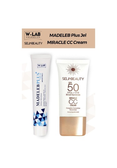 Selin Beauty Miracle Cc Krem + W Lab Madeleb Plus Krem Set