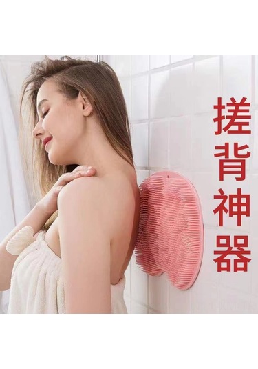 Ximistore9 Pembe Banyo Çabuk Temizleme Matı - Omuz Arka Ayak搓背搓脚神器, Sürekli Tutucu Şemsiye, 160g, Tamamen Temizleyici Ve Masajlı Siyah