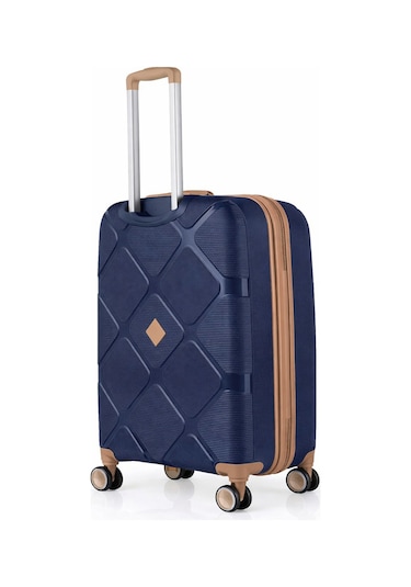 Kabin Boy %100 Polipropilen Valiz Lacivert Taba 6990 Lacivert - Taba