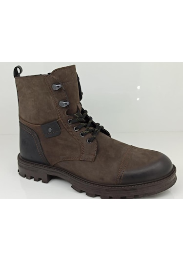 Hammer Jack 211 930 Alum Comfort Casual Hakiki Deri Bot Kahverengi