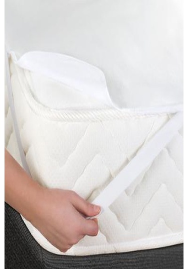 Bebesi Bebe Alezi 70x110 Cm Micro Sıvı Geçirmez Yatak Koruyucu Beyaz