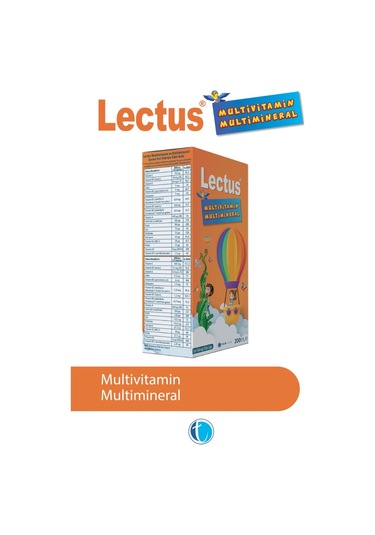 Lectus Multivitamin Multimineral Şurup 200 ML