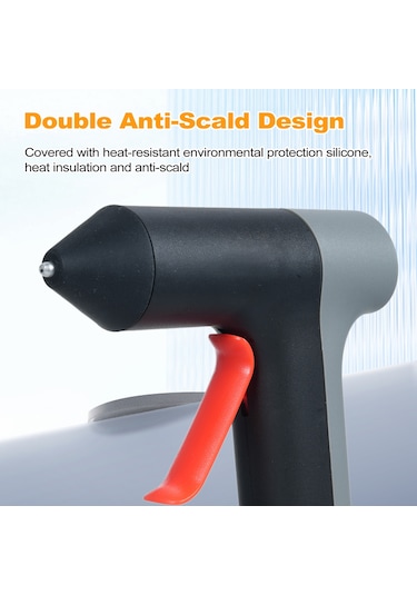 Geeksen 3.7v Sıcak Eriyik Tutkal Makinesi Seti 30s Hızlı Ön Isıtmalı Mini Tutkal Makines Silikon Tabancası