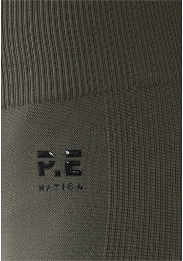 P.e Nation Yüksek Performanslı Seamless Leggings Gri