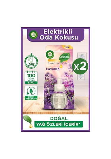 Air Wick Elektrikli Oda Kokusu Yedek Şişe Lavanta x 2