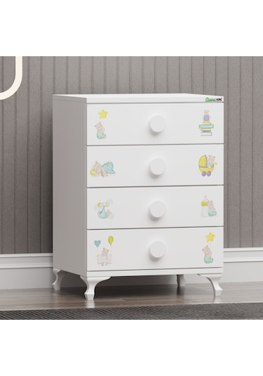 Yıldız 3 Kapaklı Dolap Ve Şifonyer- Ayıcık