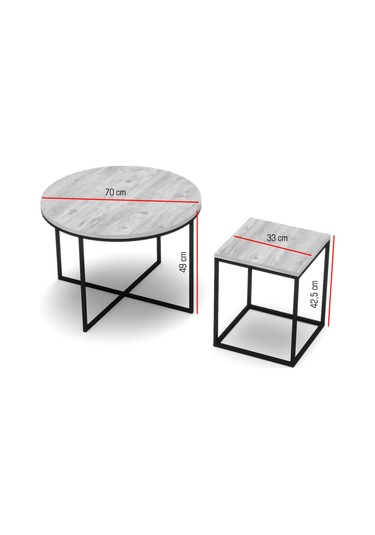 Tv Sehpası Mira 5030 Atlantik Gold 160 Cm 35 Cm 50 Cm Çok Renkli