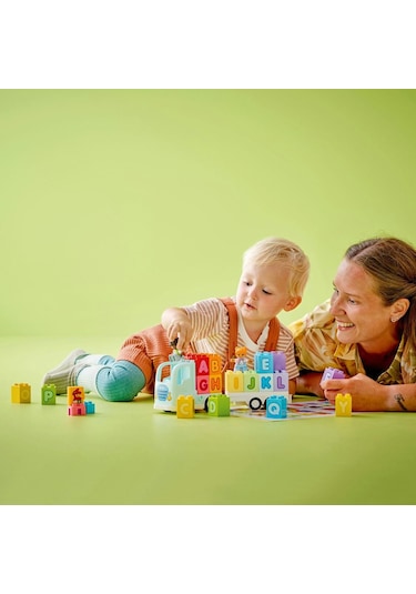 LEGO® DUPLO® Kasabası Alfabe Kamyonu Oyuncağı 10421 2+ Eğitici Oyuncak Yapım Seti - 36 Parça