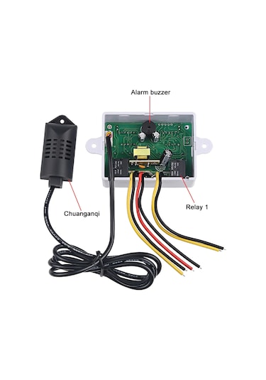 Dofolink Xk-w1099 Dijital Sıcaklık Ve Nem Kontrol Cihazı - Serinlik/ısıtma İki Fonksiyonlu, Seri Ciler İçin Sıcaklık-nem Sabitleyici, Ac110-220v