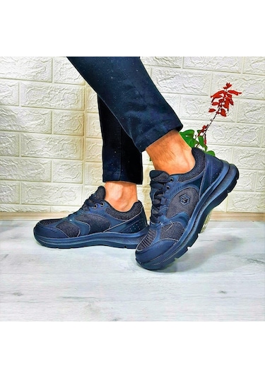 Lumberjack Jumbo Siyah Memoryfoam Hafif Rahat Spor Ayakkabı 001