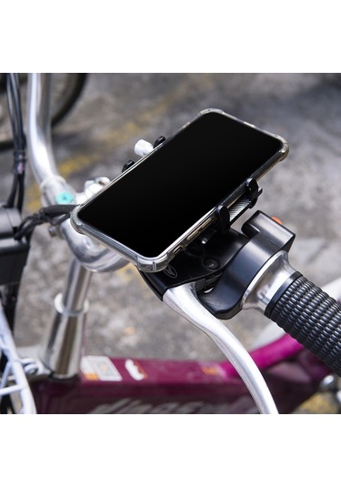 Ztto-bisiklet Telefon Montaj Alüminyum Alaşım Bisiklet Bisiklet,ya18819b Siyah