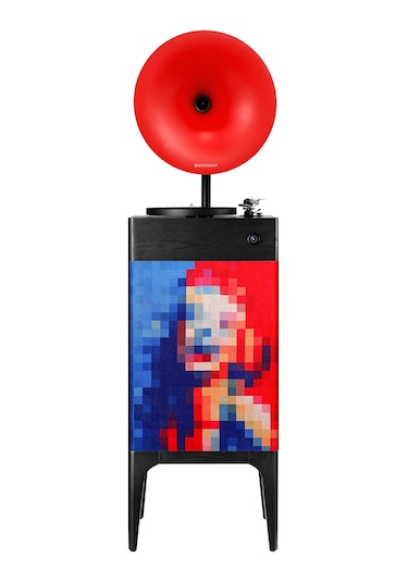 Fennessy İ5 Bluetooth Hoparlörlü 110w Hi-fi Retro Pikap Plakçalar Turntable, Marilyn Monroe