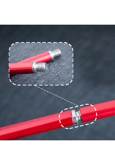 Moveevo Alüminyum Çift Kullanimlı Kamp Işığı Tutucu - Çekirdekli, Katlanabilir, Taşınabilir - Masa/toprak Tabanlı, Siyah Siyah