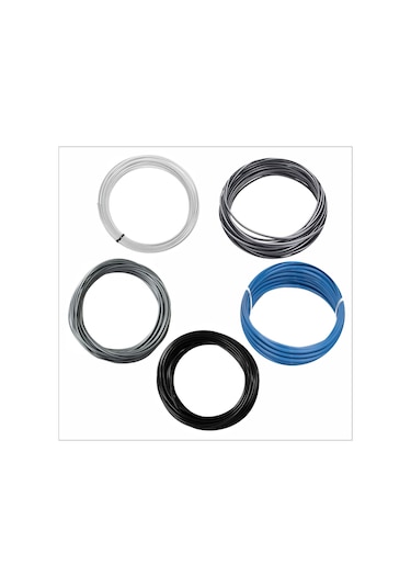 3d Kalem İçin Gri Tonları Gri, Gümüş Gri,antrasit Gri,gümüş Mavi,siyah Pla Filament Seti