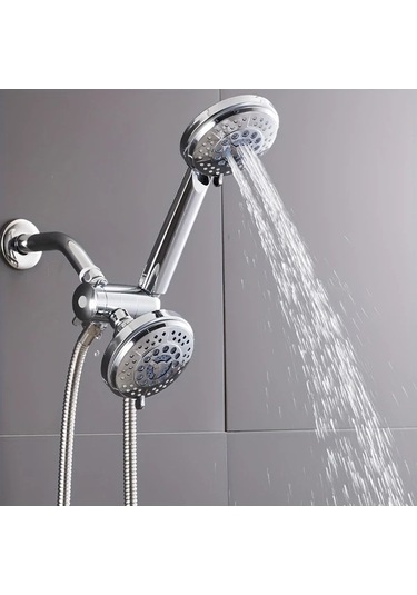 Fastbuy Dream011 Simli Takım Elbise Duş Başlığı Hortum Seti 3 Su Modu Banyo Aksesuarları Duş Ayırıcı Diğer