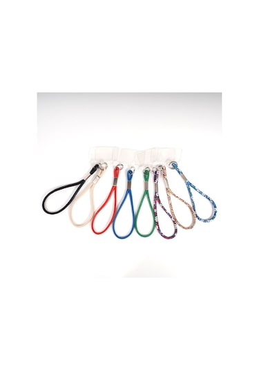 Zore Dikiş Desenli İp Cep Telefonu El Askısı İpi 45cm