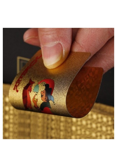 Ultra Lux Su Geçirmez Iskambil Kartı Gold