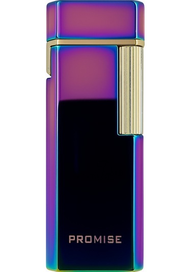 Promise Twiggy Pembe Gold Metal Soft Flame Çakmak