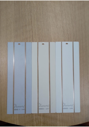 As Perde Çizgili Pvc Dikey Perde