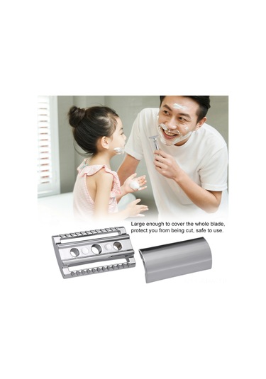 Maiyame Zink Alaşımlı Çift Kenarli Güvenli Tıraş Bıçağı Ucu - Eski Tip Tıraş Makinesi Değiştirme Ucu, Çoğu Uzun Saplı Tıraşa Uygun