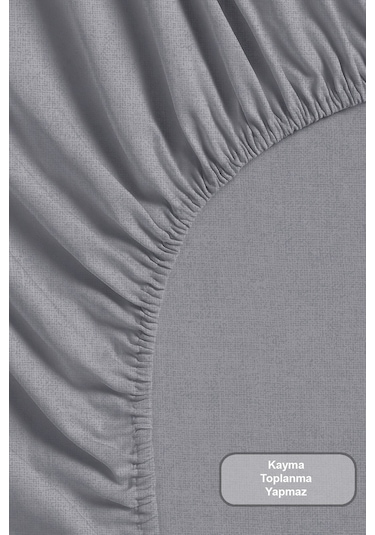 Elart Bruno Nevresim Takımı Çift Kişilik Lastikli Çarşaf 200x220 Cm Renksiz