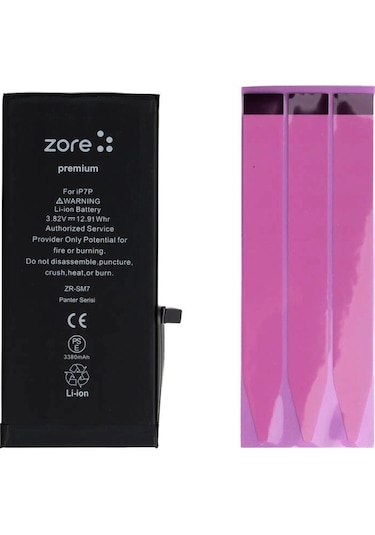 Apple Uyumlu iPhone 7 Plus Zore Panter Serisi Batarya