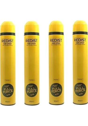 Redist Full Force Saç Spreyi 4 x 400 ML