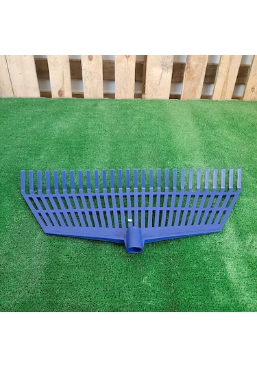 Yaprak Toplama Tırmığı 28 Diş Plastik Çim Tırmık Yelpaze Tırmığı