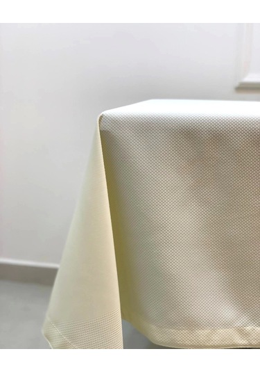 Nivemeshome Krem 140x220 Masa Örtüsü Krem