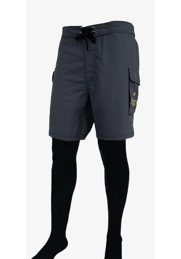 Erkek Füme Mıcropoly Çabuk Kuruma Özellikli Deniz Şortu Edy901f