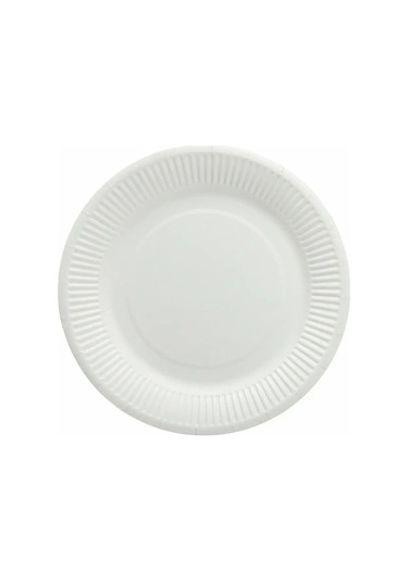 Laıma Parti İçin Yağa Dayanıklı 100 Adet Kağıt Tabak Tek Kullanımlık 131730667 100 Adet