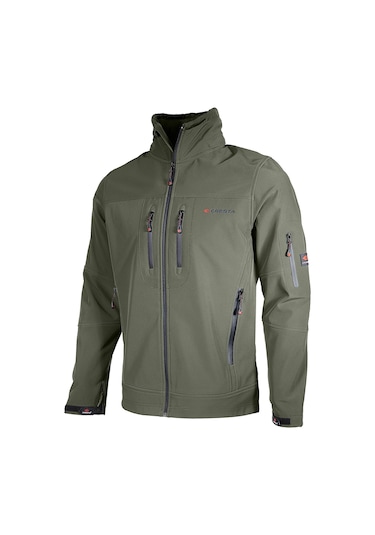 Cresta Outdoor Su Geçirmez Gizli Kapüşonlu Erkek Softshell Ceket