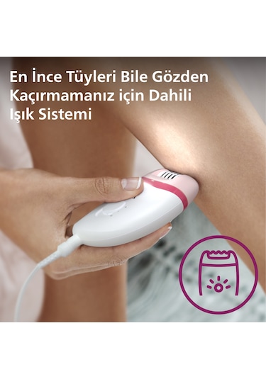 Philips Bre255/05 Satinelle Essential Kablolu Kompakt Epilatör