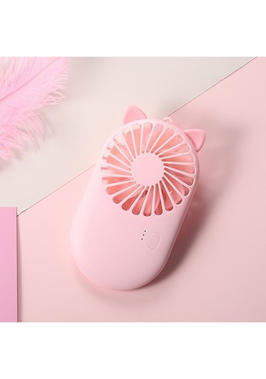 Yeni Desen Cep Fanları Usb Şarj Mini-tutma Fanları Öğrenci Açık Hava Taşınabilir Küçük Fan Mini Hava Soğutucu Beyaz 2553 Renkli