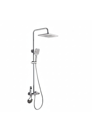 Premium Robot Duş Seti - Lüks Yağmurlama Ayarlanabilir Tepe Duşu Krom