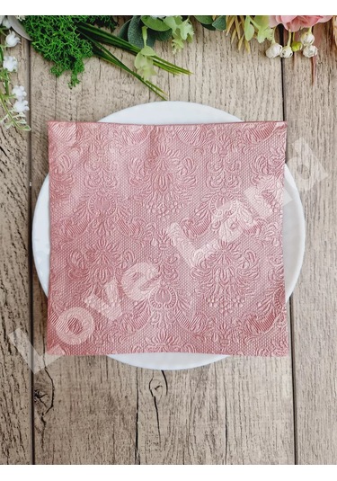 Love Land Masa Peçeteleri Kağıt Pembe 33x33cm 32 Adet 165368700 Pembe