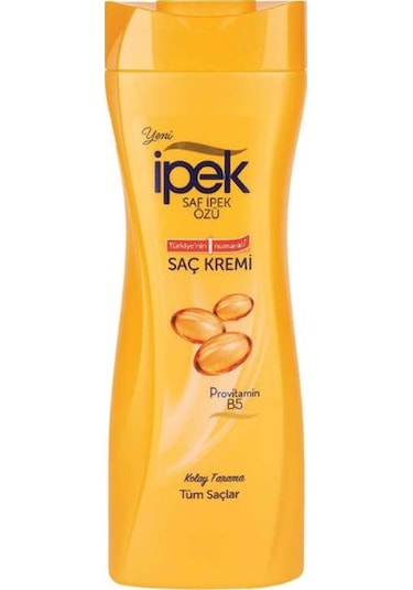 İpek Saf İpek Özlü Tüm Saçlar İçin Saç Bakım Kremi 480 ML