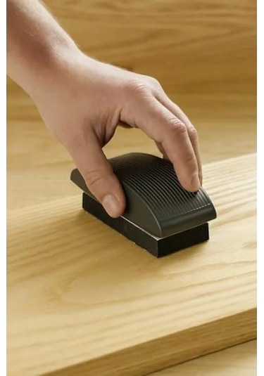 Ergonomik 14 Cm Zımpara Takozu - Vakumlu Yüzey