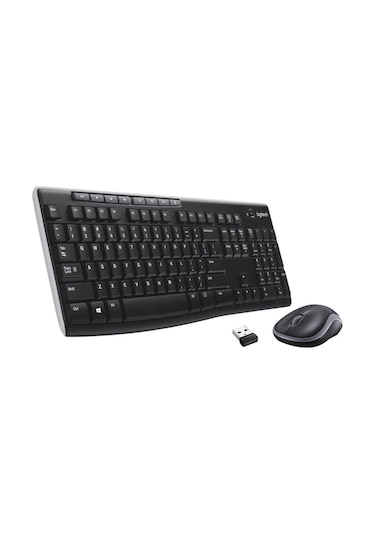 Logitech MK270 Kablosuz USB Türkçe Q Klavye Mouse Seti