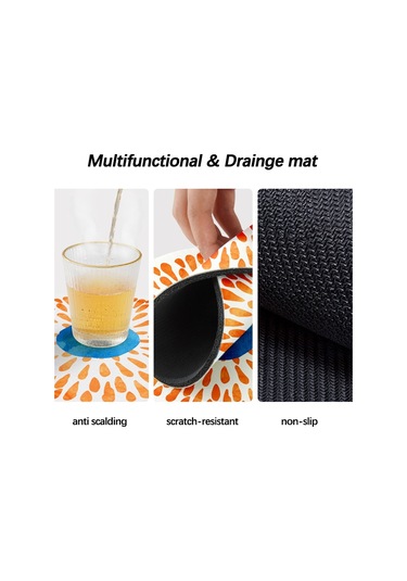 Sones Isı Yalıtımlı Bardak Altlıkları Haşlanmaya Karşı Yüksek Sıcaklığa Dayanıklı Masa Örtüsü, Stil: F Diğer