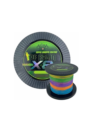 Albastar Carrier 8x Pe İp Misina Multıcolor - 0.31mm - 600m - 28.70kg