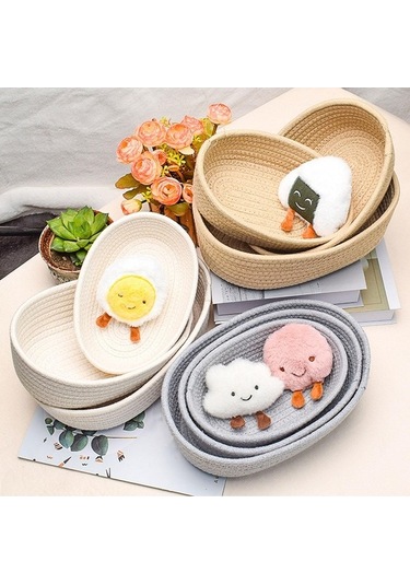 Pazly Suntek Sepeti Nordic Magideal Gri Dokuma Depolama Jx Gri