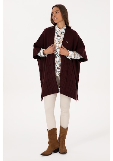 U.s. Polo Assn. Kadın Plum Panço 50310008-vr177 New Plum