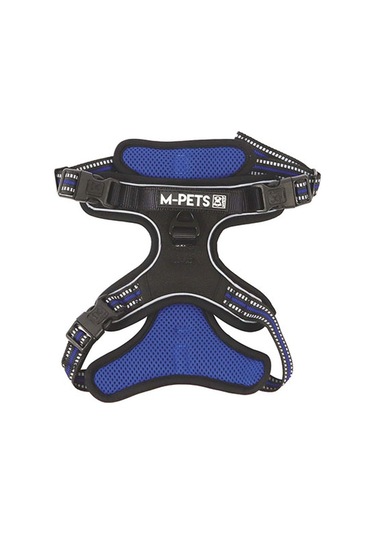 M-pets Hiking Reflektörlü Köpek Göğüs Tasması Mavi Xlarge 50-110 Cm 244-58020.04 Renkli