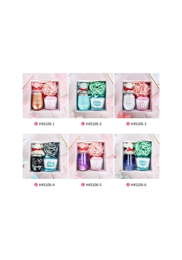 Hangfox 8'li 12oz Çift Katlı Vakumlu Paslanmaz Çelik Termos Seti - Termos + Kapak + Selamlık + Ayı Havlu + Duş Topu + Pasta Bardak Çorap + Cam Su Borusu + Boru Fırçası Hediyelik Kutulu Beyaz