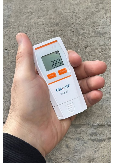 Elitech Hassas Sıcaklık Kayıt Cihazı Otomatik Rapor Datalogger Tlog10 Thr378