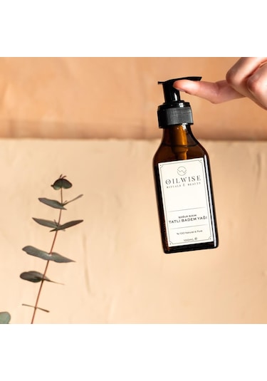 Oilwise Soğuk Sıkım Tatlı Badem Yağı 100 ML