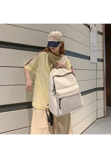 Erkek Çocuklar İçin Şık Ve Dayanıklı Siyah Okul Sırt Çantası, Ortaokul Öğrencilerine Özel Modeller, Rahat Taşıma Ve Geniş Bölmeler Beyaz