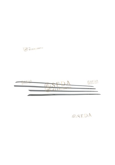 Dacia Lodgy Mpv 2013 Yan Kapı Çıtası 4 Prç. P. Çelik